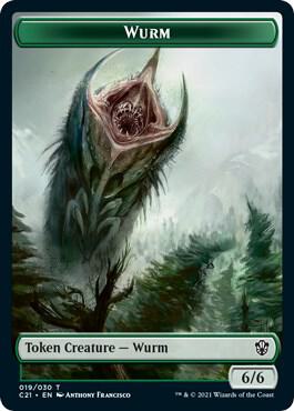 Wurm // Kraken Double-Sided Token [Commander 2021] 19 // 4