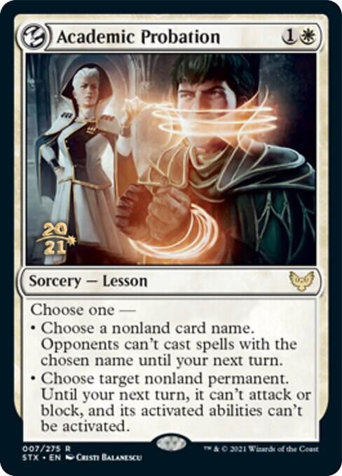 Academic Probation [Prerelease Cards] 7