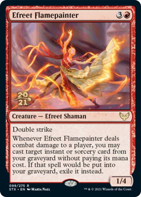 Efreet Flamepainter [Prerelease Cards] 98