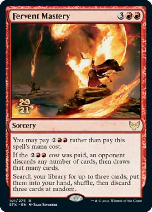 Fervent Mastery [Prerelease Cards] 101
