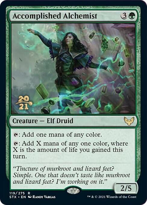 Accomplished Alchemist [Prerelease Cards] 119