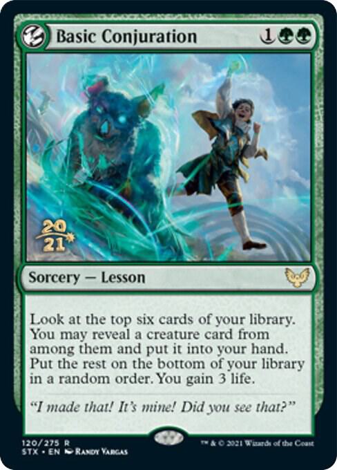 Basic Conjuration [Prerelease Cards] 120