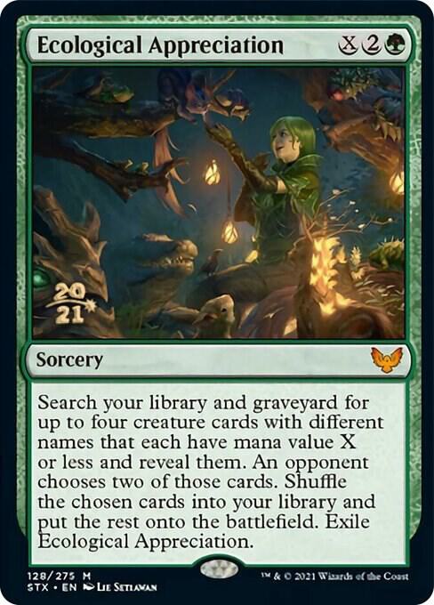 Ecological Appreciation [Prerelease Cards] 128