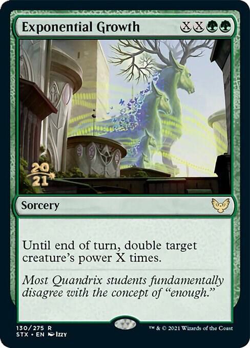 Exponential Growth [Prerelease Cards] 130