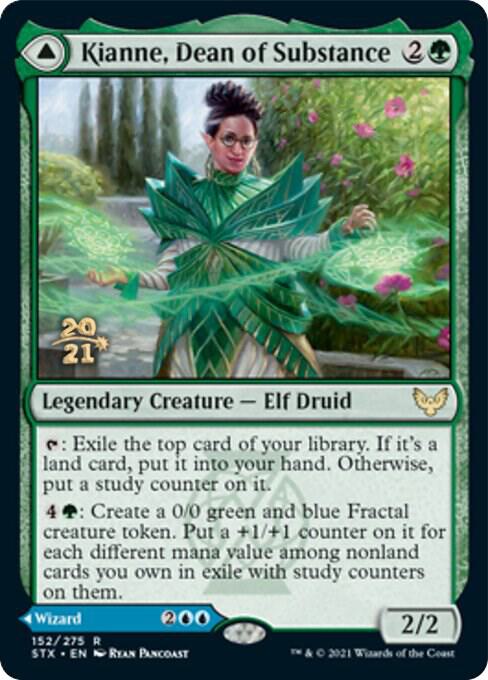 Kianne, Dean of Substance [Prerelease Cards] 152