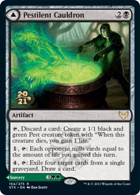Pestilent Cauldron [Prerelease Cards] 154
