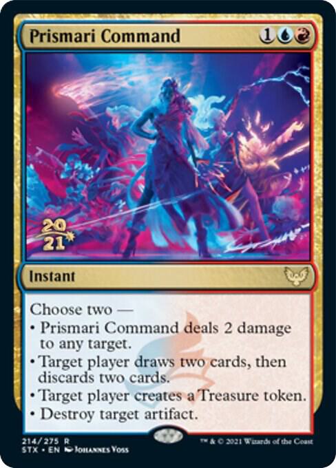 Prismari Command [Prerelease Cards] 214