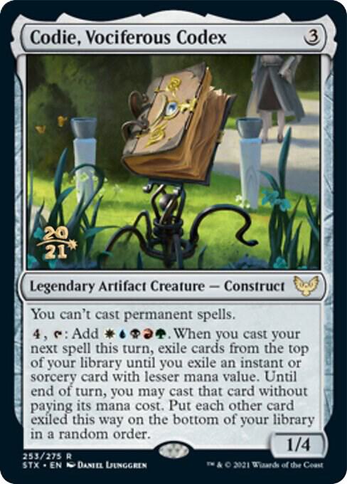 Codie, Vociferous Codex [Prerelease Cards] 253