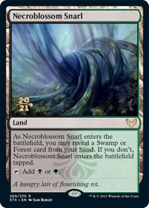 Necroblossom Snarl [Prerelease Cards] 269