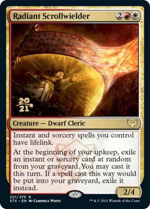 Radiant Scrollwielder [Prerelease Cards] 221