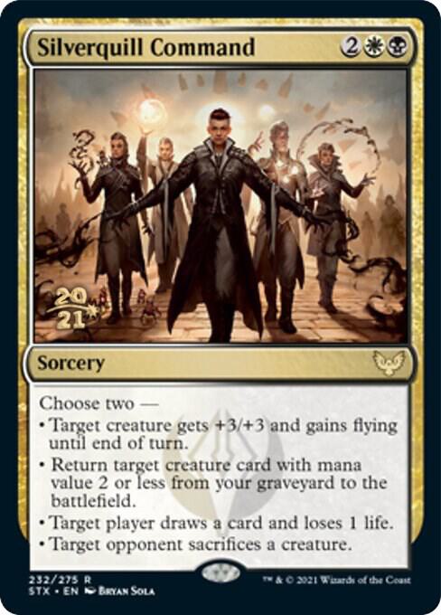 Silverquill Command [Prerelease Cards] 232