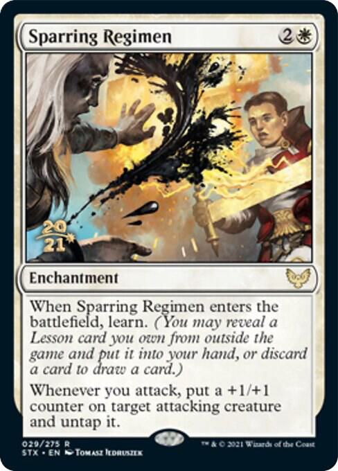 Sparring Regimen [Prerelease Cards] 29