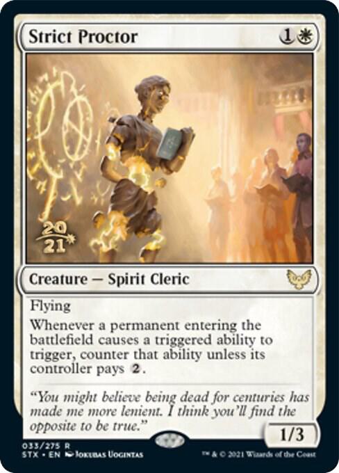 Strict Proctor [Prerelease Cards] 33