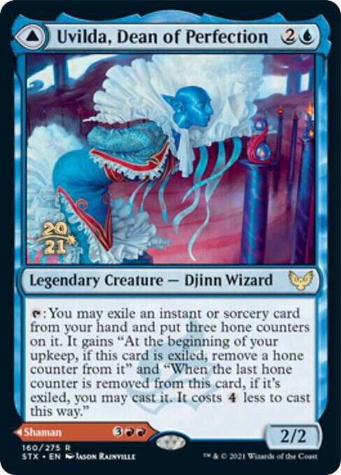 Uvilda, Dean of Perfection [Prerelease Cards] 160