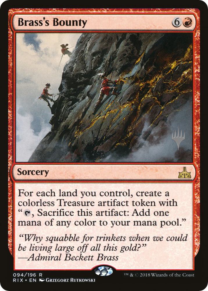 Brass's Bounty [Promo Pack: Strixhaven] 94