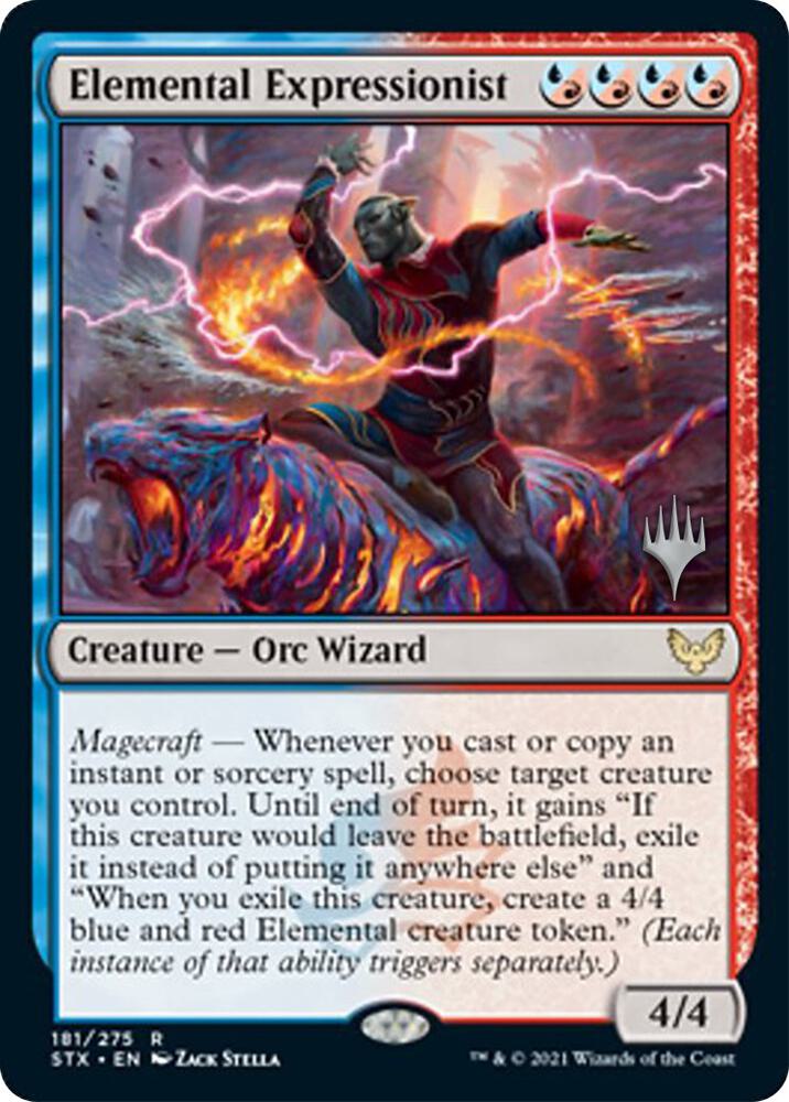 Elemental Expressionist [Promo Pack: Strixhaven] 181