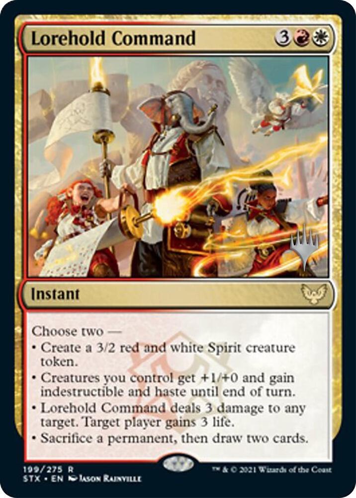 Lorehold Command [Promo Pack: Strixhaven] 199