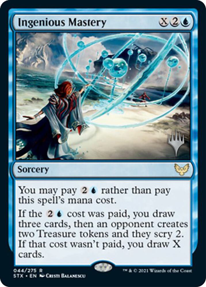 Ingenious Mastery [Promo Pack: Strixhaven] 44
