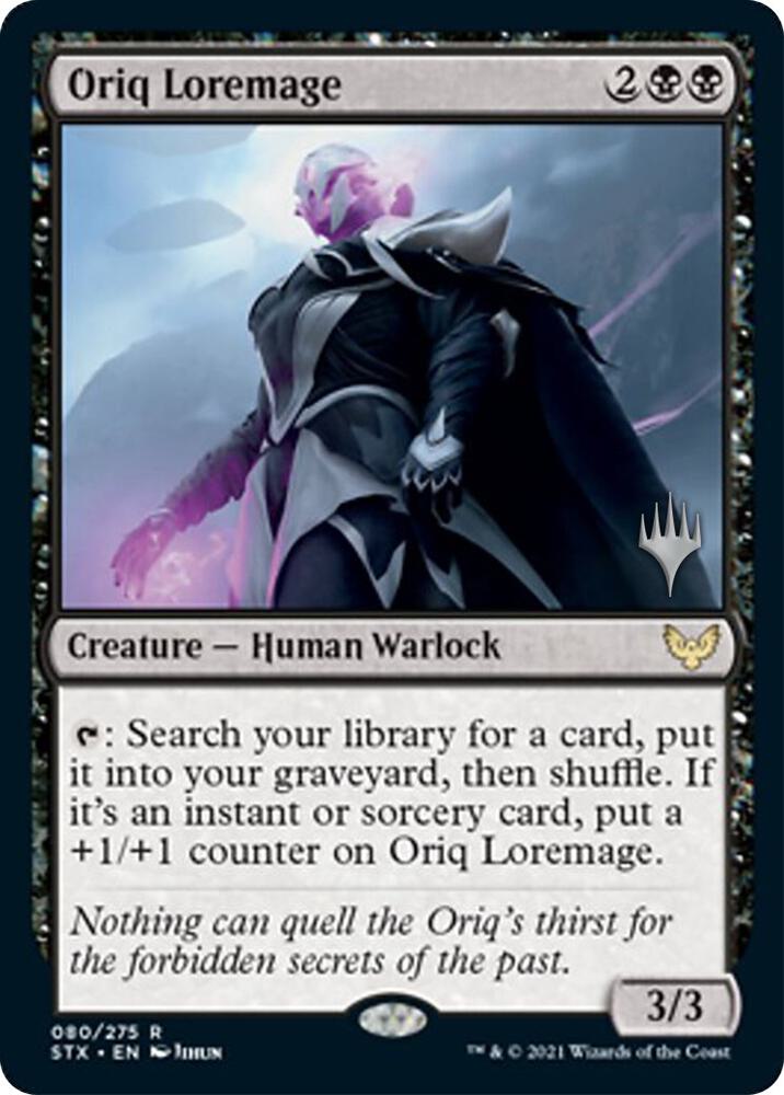 Oriq Loremage [Promo Pack: Strixhaven] 80