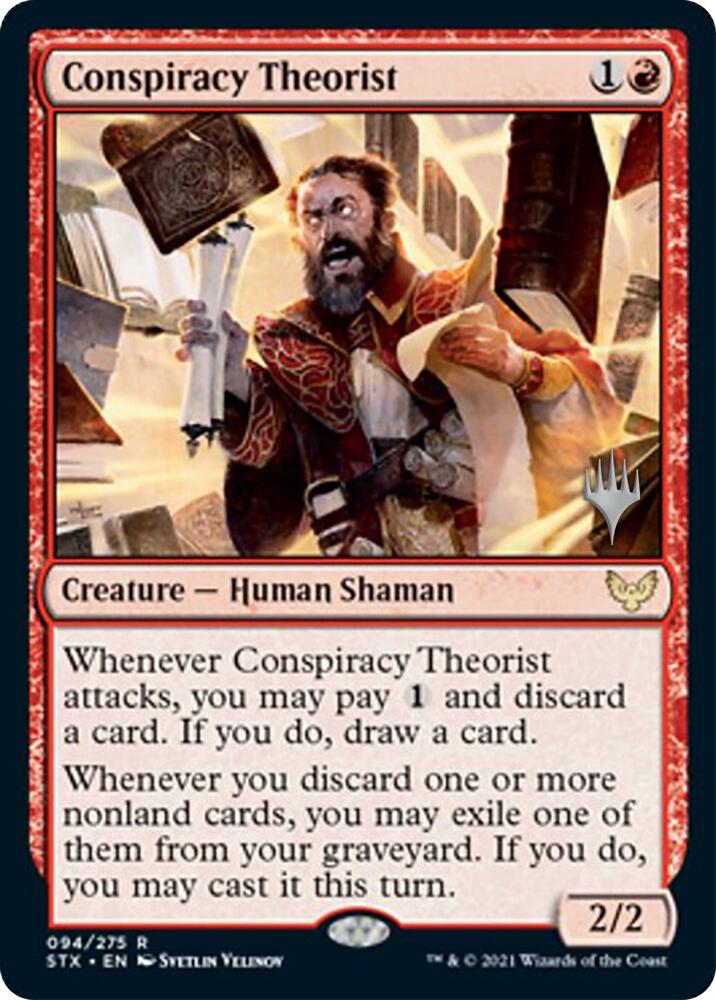 Conspiracy Theorist [Promo Pack: Strixhaven] 94