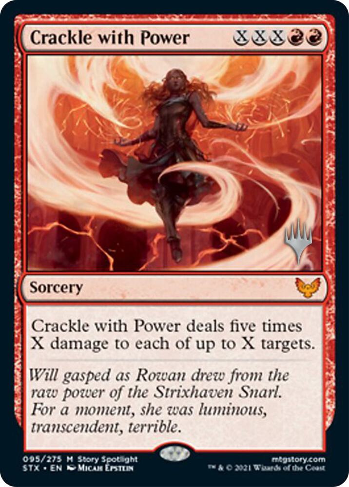 Crackle with Power [Promo Pack: Strixhaven] 95