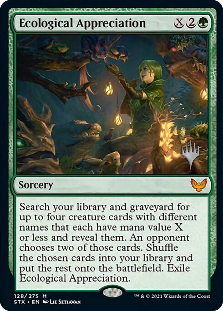 Ecological Appreciation [Promo Pack: Strixhaven] 128