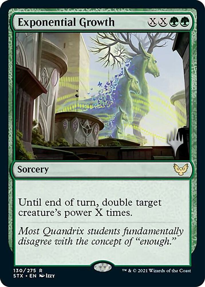Exponential Growth [Promo Pack: Strixhaven] 130