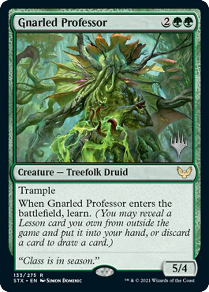 Gnarled Professor [Promo Pack: Strixhaven] 133