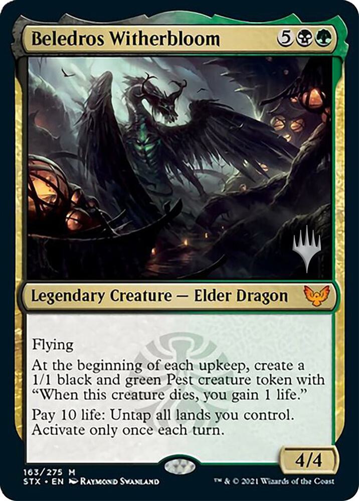Beledros Witherbloom [Promo Pack: Strixhaven] 163