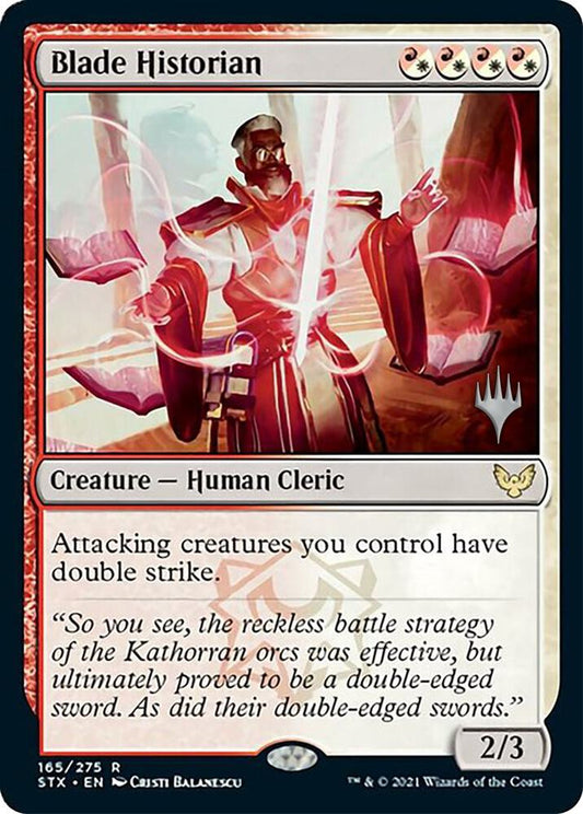 Blade Historian [Promo Pack: Strixhaven] 165