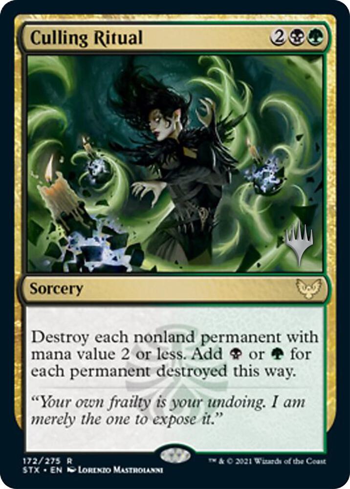 Culling Ritual [Promo Pack: Strixhaven] 172