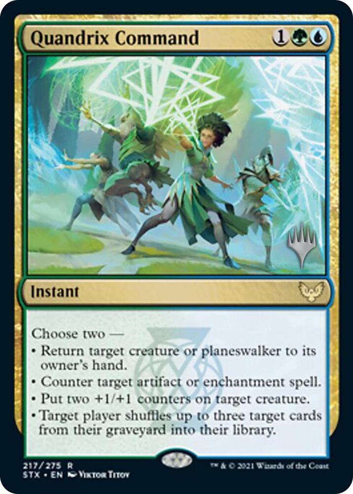 Quandrix Command [Promo Pack: Strixhaven] 217