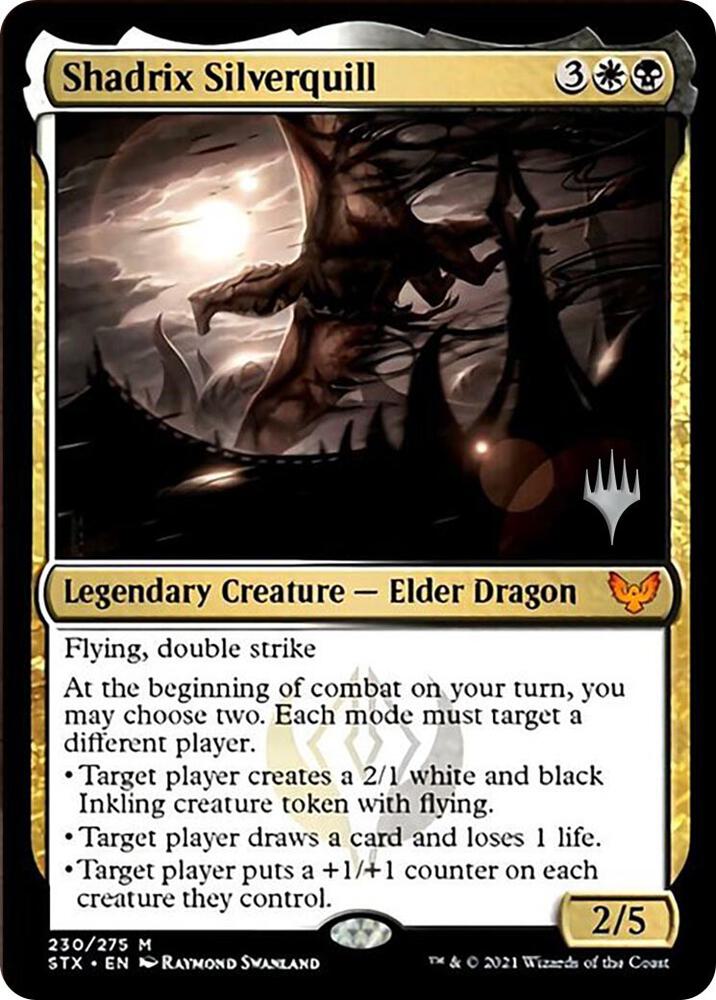 Shadrix Silverquill [Promo Pack: Strixhaven] 230