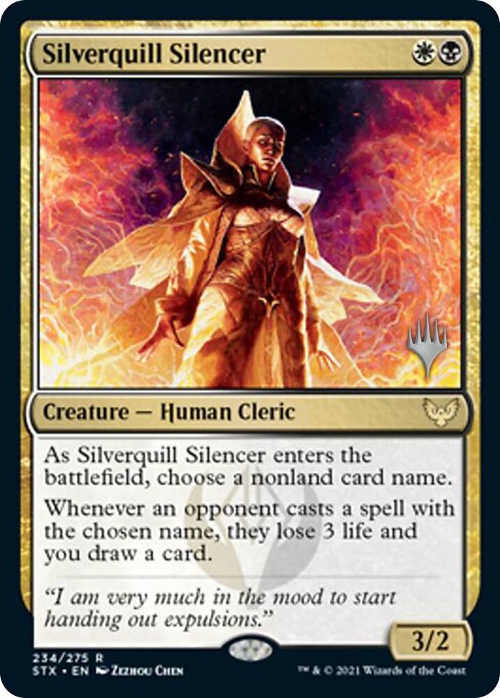 Silverquill Silencer [Promo Pack: Strixhaven] 234