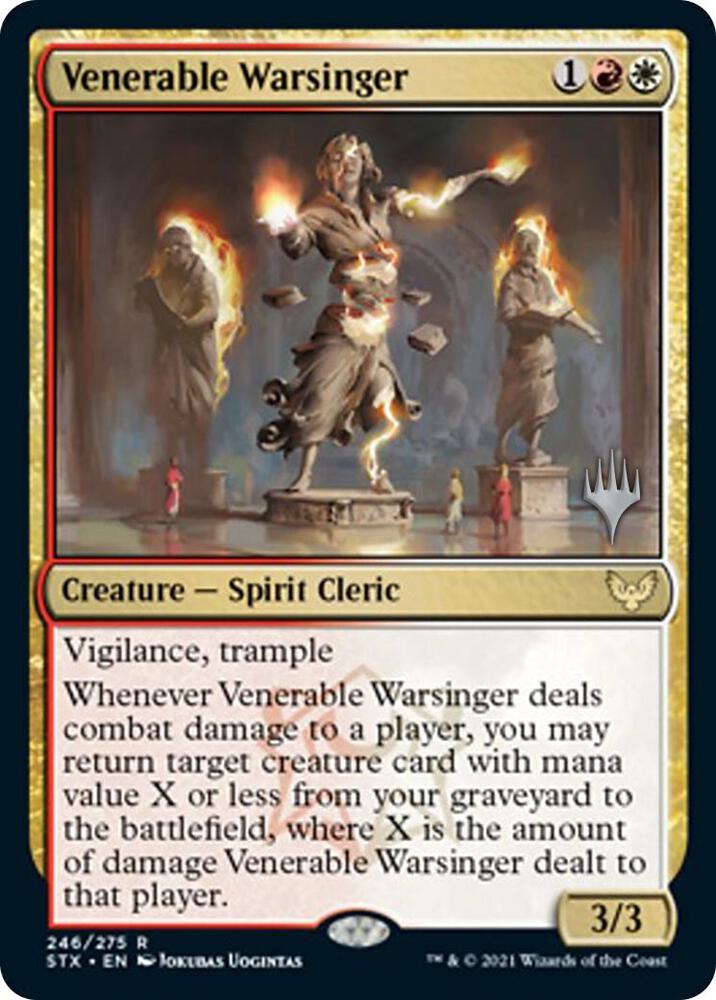 Venerable Warsinger [Promo Pack: Strixhaven] 246