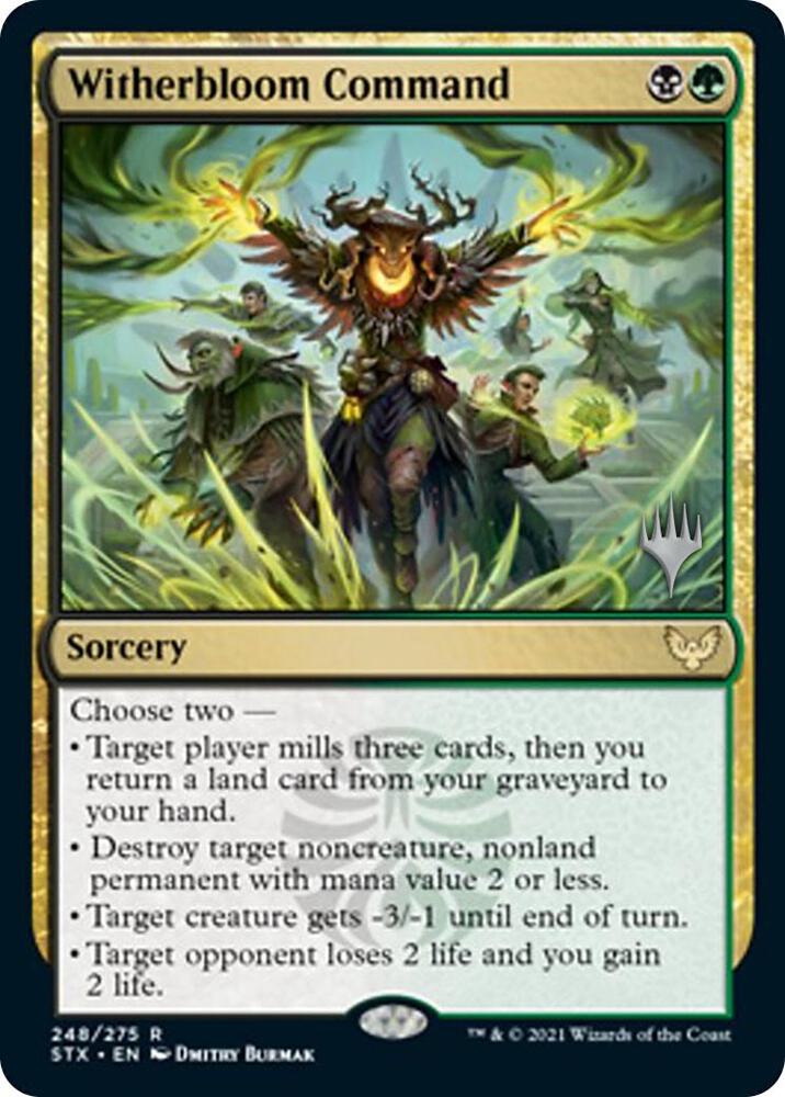 Witherbloom Command [Promo Pack: Strixhaven] 248