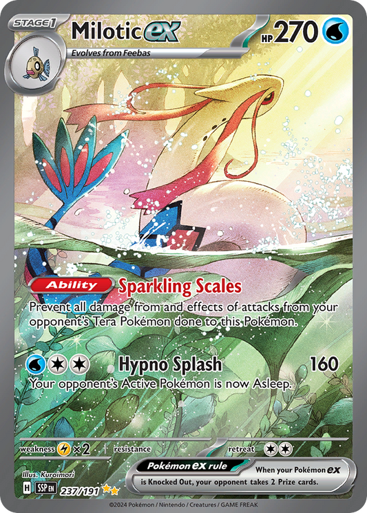 Milotic ex - 237/191 Surging Sparks