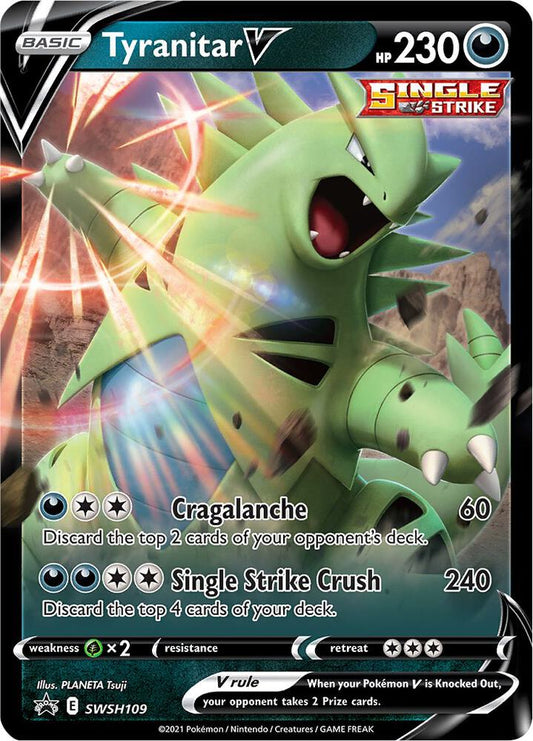 Tyranitar V - SWSH109 [SWSH: Sword & Shield Promo Cards] SWSH109