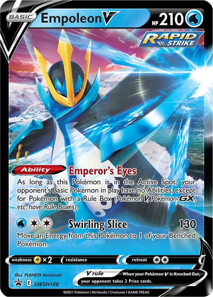 Empoleon V - SWSH108 [SWSH: Sword & Shield Promo Cards] SWSH108