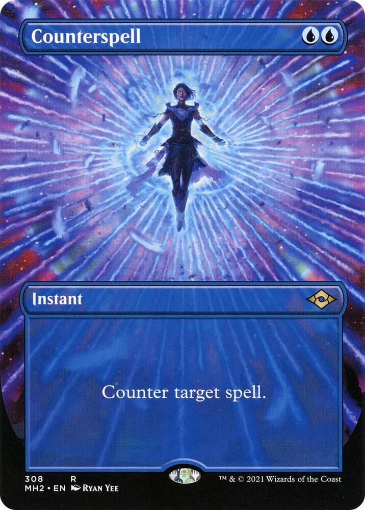 Counterspell (Borderless) [Modern Horizons 2] 308