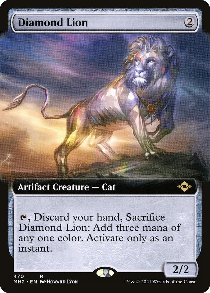 Diamond Lion (Extended Art) [Modern Horizons 2] 470