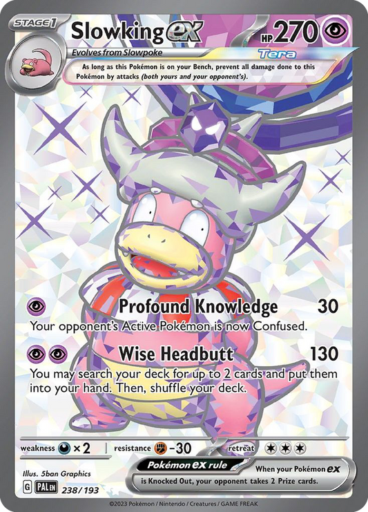 Slowking ex - 238/193 Paldea Evolved