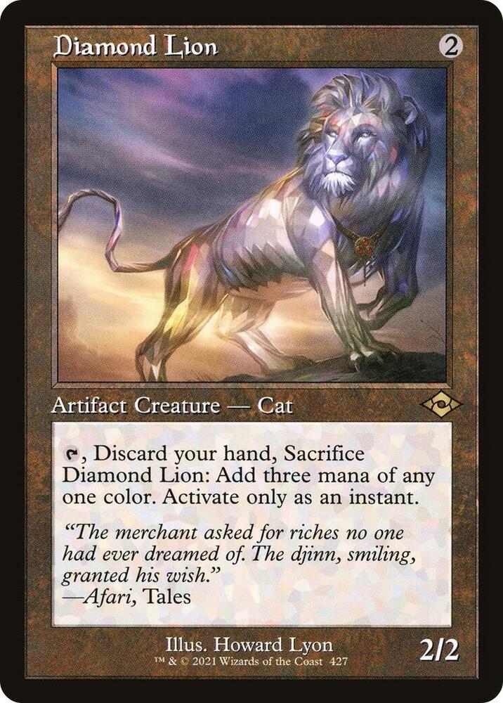 Diamond Lion (Retro Frame) [Modern Horizons 2] 427
