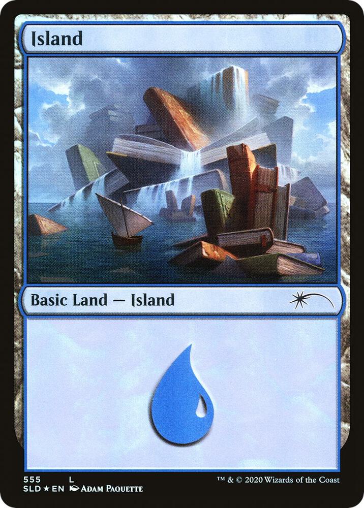 Island (555) [Secret Lair Drop Series] 555