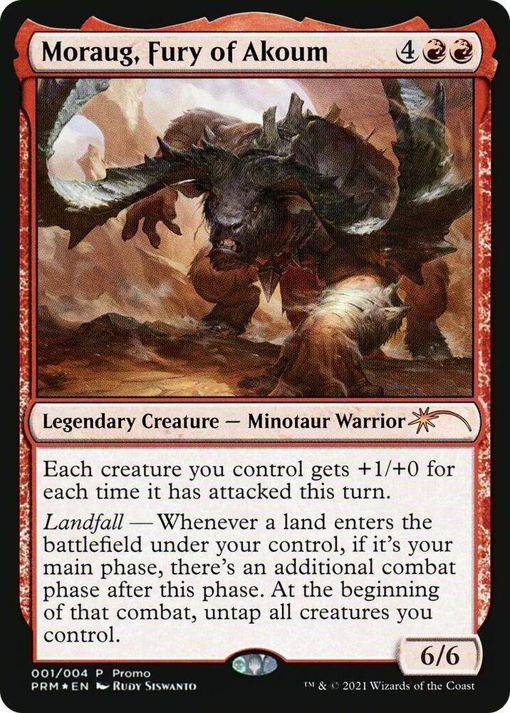 Moraug, Fury of Akoum [Unique and Miscellaneous Promos] 1