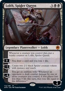 Lolth, Spider Queen [Adventures in the Forgotten Realms] 112