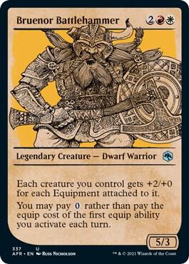 Bruenor Battlehammer (Showcase) [Adventures in the Forgotten Realms] 337