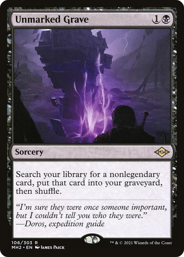 Unmarked Grave [Modern Horizons 2] 106