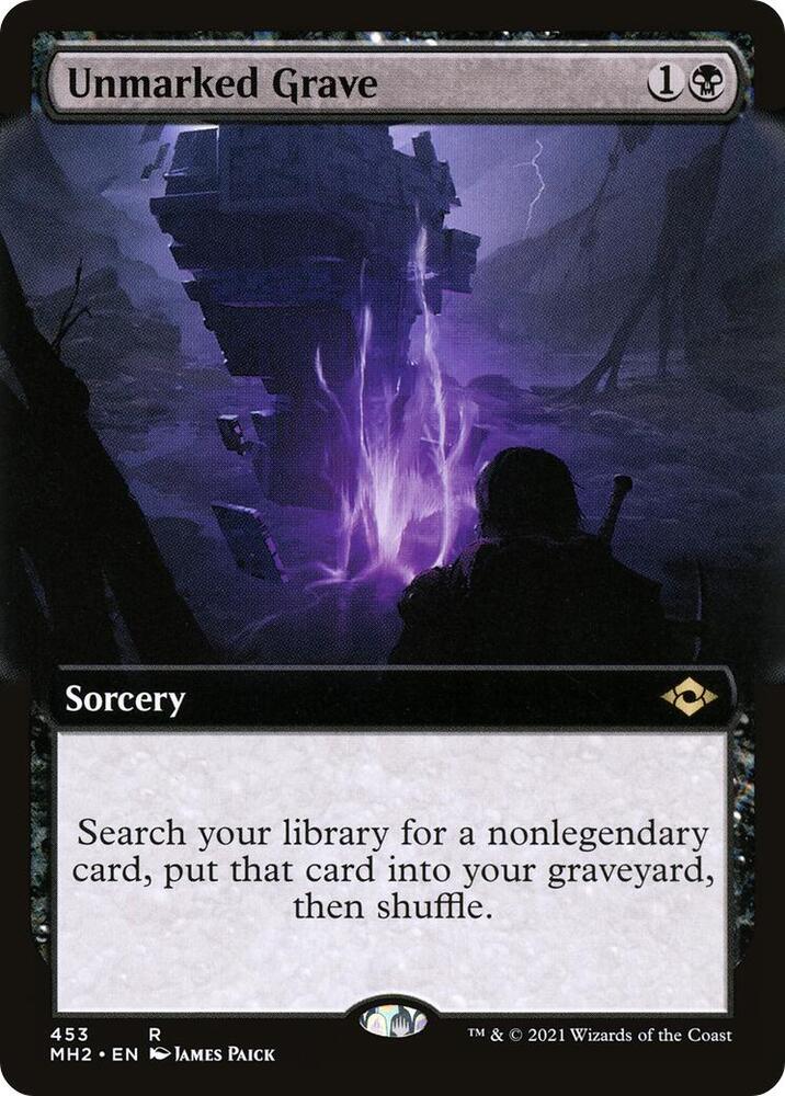 Unmarked Grave (Extended Art) [Modern Horizons 2] 453
