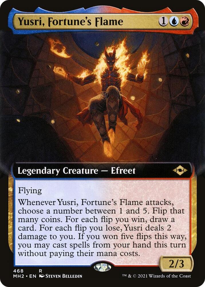 Yusri, Fortune's Flame (Extended Art) [Modern Horizons 2] 468